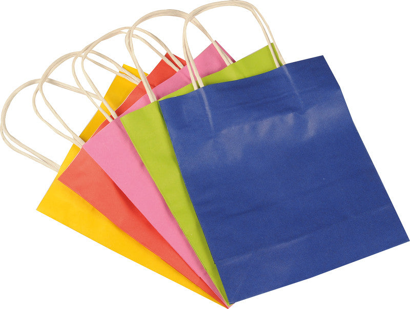 Folia Tragetaschen – Papier, sortiert – 180 × 210 × 80 mm – 20 Stk.