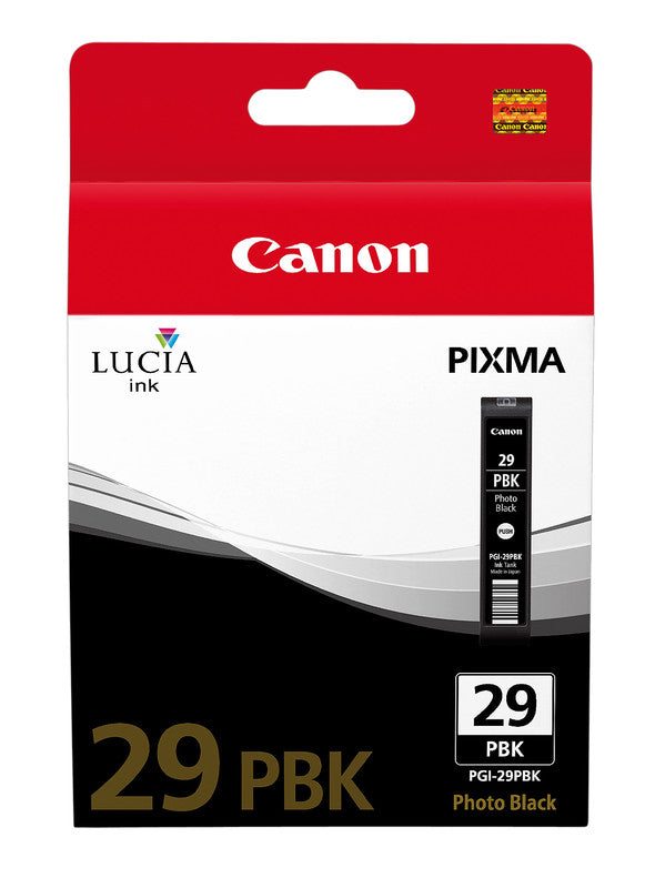 Canon Tintenpatrone PGI-29, Schwarz, 1'300 Seiten