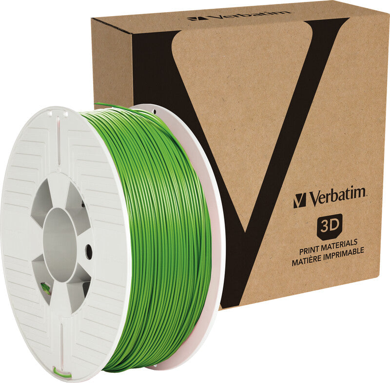 Verbatim Filament PLA – 1,75 mm, 1 kg – Grün – 1 Stück
