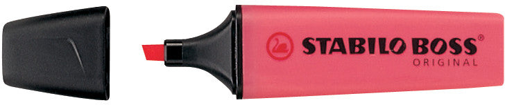 STABILO BOSS Original Textmarker Rosa – Keilspitze, 2–5 mm, nachfüllbar