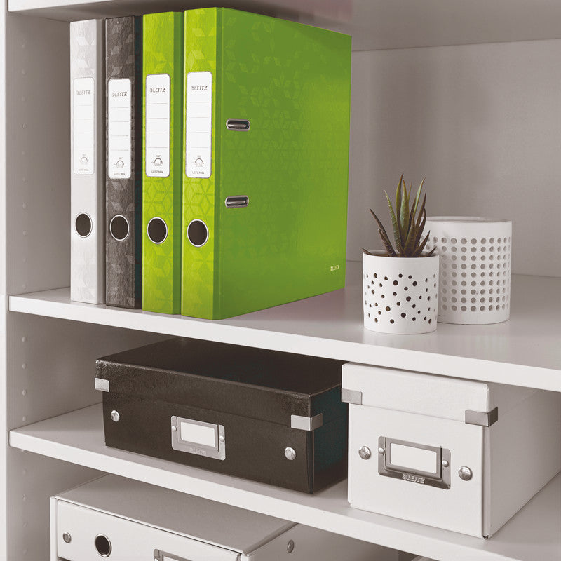 Leitz WOW 180° Ordner – für A4 – Rückenbreite 5,2 cm – Grün