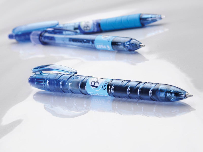 Pilot B2P BeGreen Gelschreiber – blau, 0,7 mm, Druck, nachfüllbar
