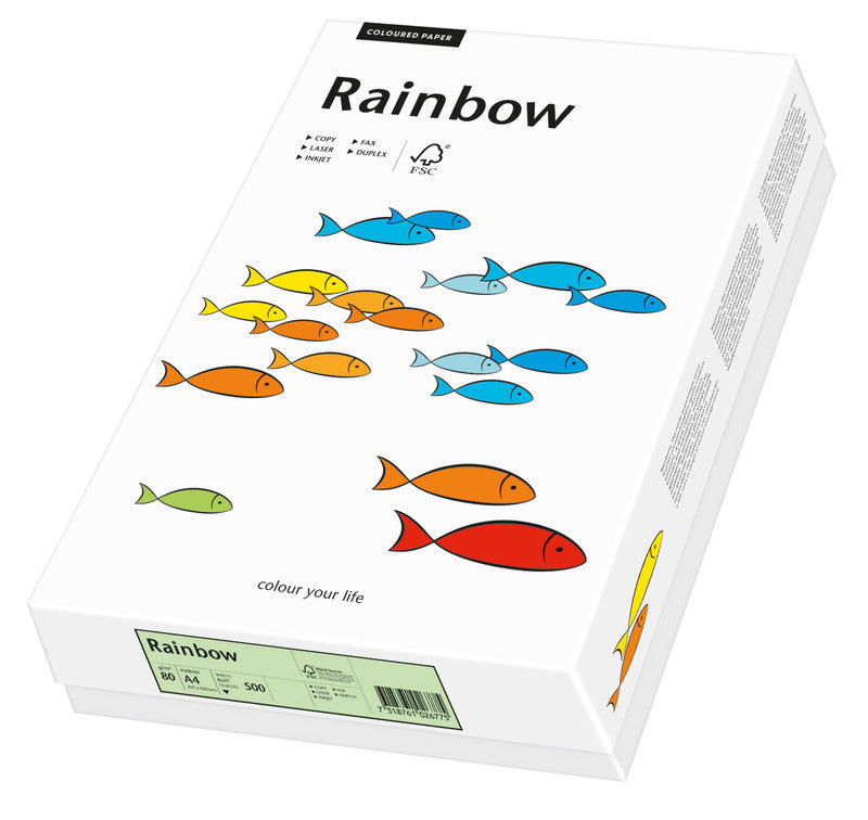 Scaldia Kopierpapier – A4, 160 g/m², mittelgrün – für Inkjet/Laser/Kopierer – FSC – 250 Blatt