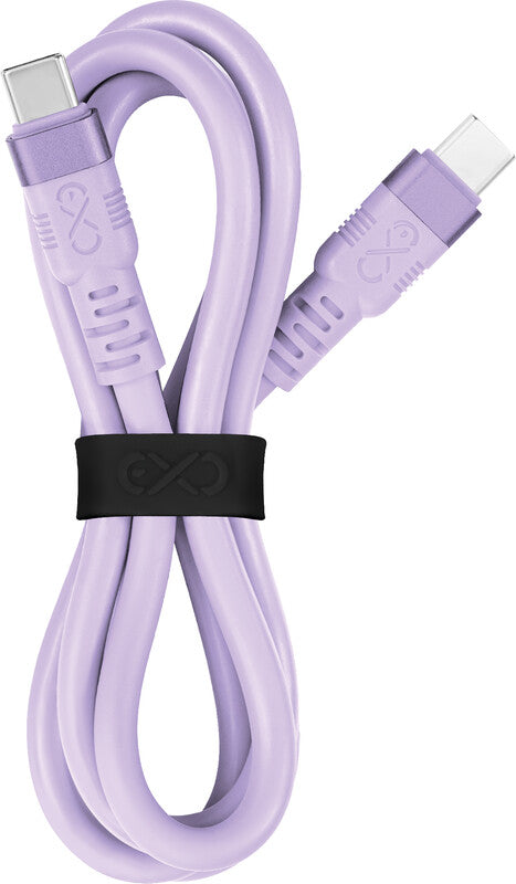 EXC USB-Kabel, USB-C zu USB-C, 2 m, Ladekabel, für universelle Geräte