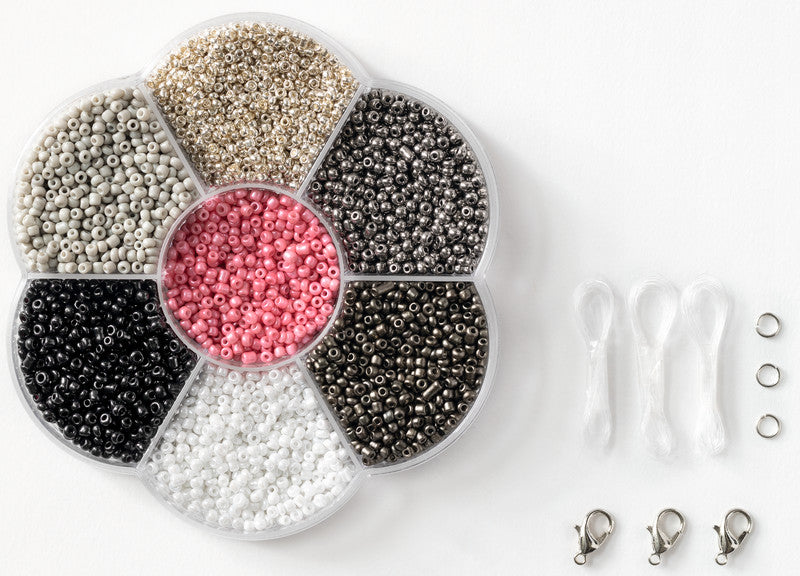 Folia Perlenset Rocailles – 90 g, mehrfarbig