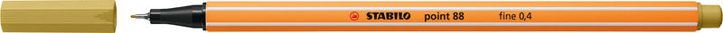 STABILO Fineliner – 25er-Set 0,4 mm – 25 Farben, sortiert