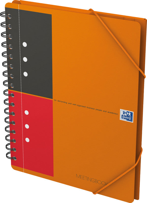 Oxford Collegeblock, 80 Blatt, 10-fach gelocht, perforiert, 80 g/m² – orange, für SCRIBZEE App