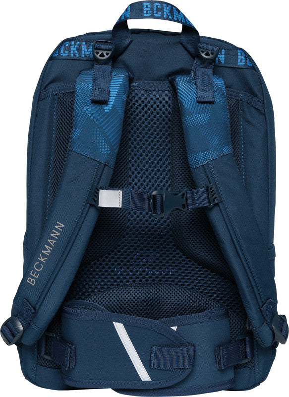 Beckmann Junior Sport Rucksack – Blue Quartz – 31,0 × 45,0 × 22,0 cm – aus recyceltem PET