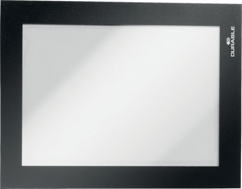 Durable DURAFRAME Magnetrahmen – A6 – Schwarz – 2er-Pack