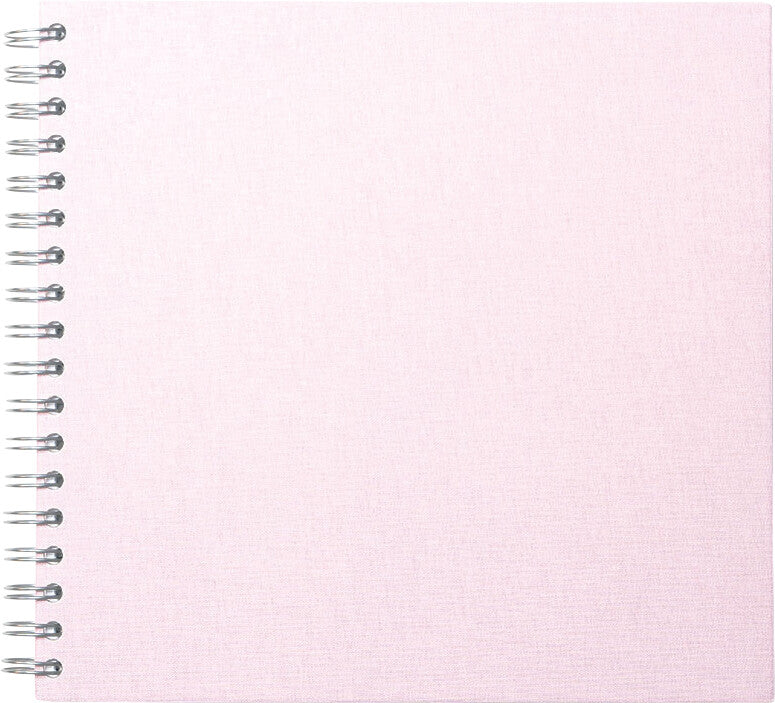 Eibert Fotoalbum – für 240 × 240 mm, puderrosa, Textil