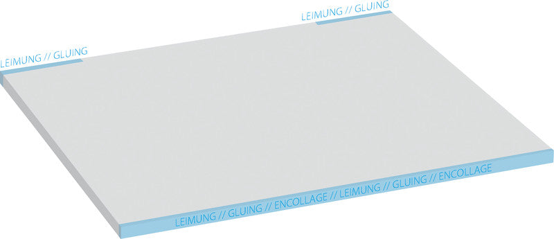 Sigel Schreibunterlage – 595 × 410 mm – 20 Blatt, 80 g/m², Erwachsenen-Malmotiv, Schwarz/Weiss