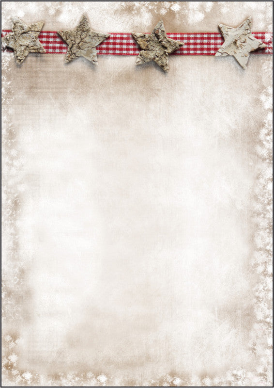 Sigel Motivpapier – A4, 90 g/m², mehrfarbig, Motiv: Winter Chalet – für Inkjet/Laser/Kopierer – FSC – 25 Blatt