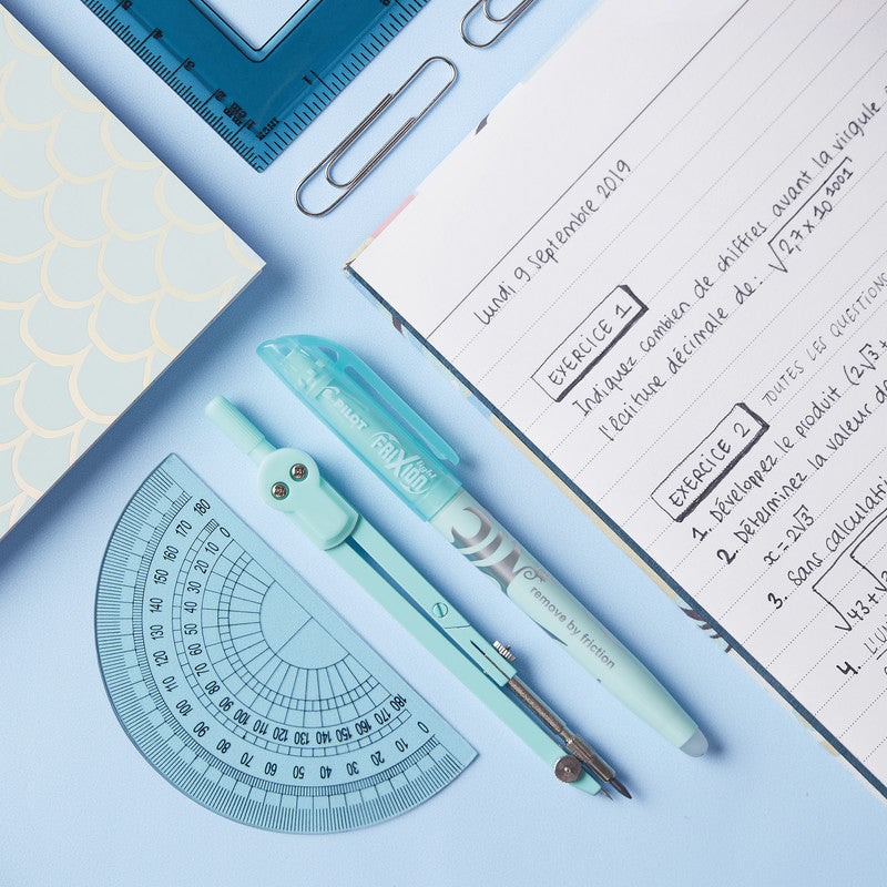 Pilot FriXion Light Textmarker Hellblau – Keilspitze, 3,3 mm, radierbar