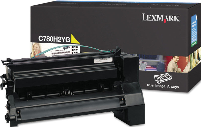 Lexmark Toner – Gelb, 10000 Seiten