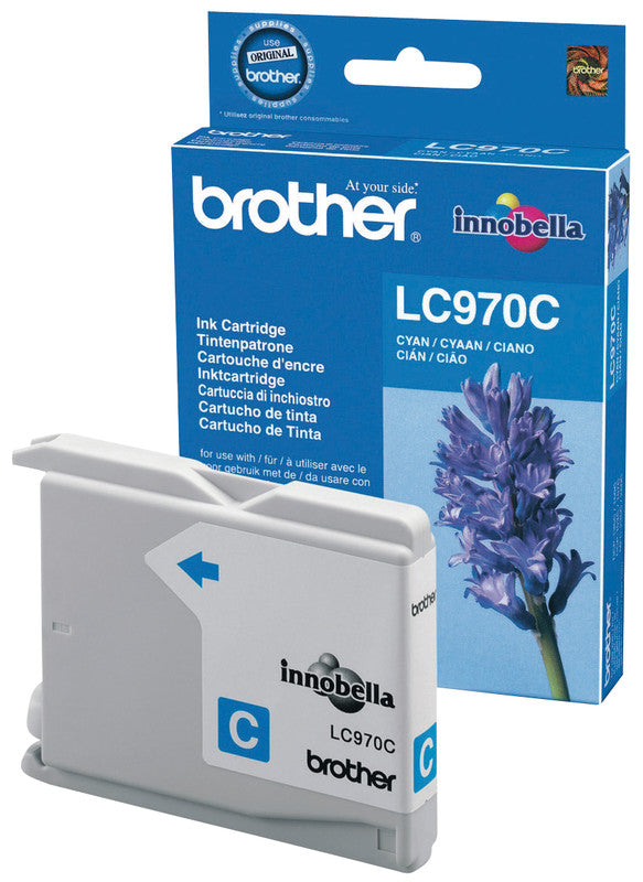 Brother Tintenpatrone, Cyan – für Inkjetdrucker und Multifunktionsgeräte