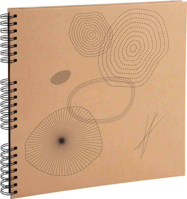 Exacompta Fotoalbum Eterneco – Kraft, Karton, 320 × 320 mm