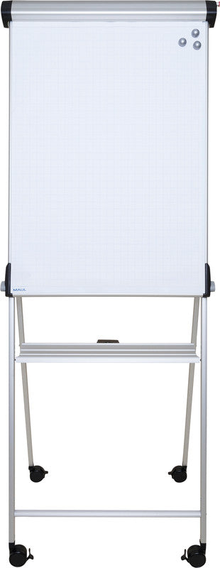MAUL Flipchart-Block – 69 × 96 cm, weiss, Metall, Recycling