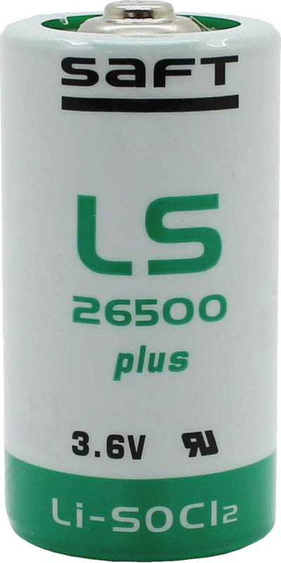 Saft Akku 3,6 V 8500 mAh 30,60 Wh Lithium – für C (Baby) Geräte