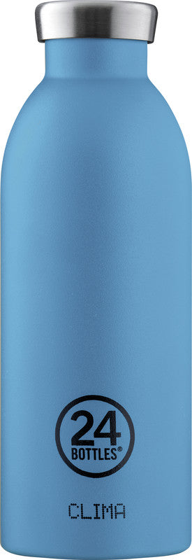24Bottles Clima Trinkflasche – 5 dl – Edelstahl, isoliert, Schraubverschluss – Powder Blue