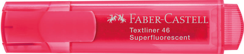 Faber-Castell Textmarker Rot – Keilspitze, 1–5 mm, Nachfüllbar
