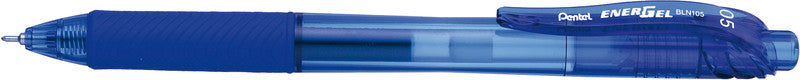 Pentel EnerGel X – Tintenroller, schnelltrocknend, Druckmechanik, 0,5 mm, blau, für Linkshänder