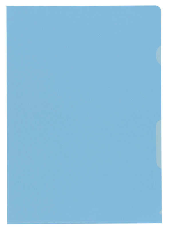 Kolma Sichtmappe A4 – Blau, Kunststoff, Matt, 120 µm, 10er-Pack, 100% Rezyklierbar