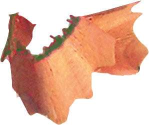 Dux Spitzer – manuell, 1-Loch, mit Behälter, für Blei- & Buntstifte Ø 8 mm, Kunststoff, assortiert
