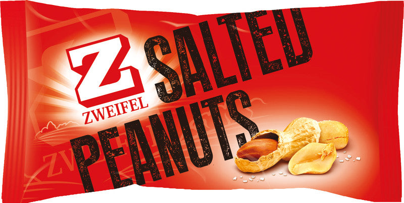 Zweifel Peanuts Salted – Erdnüsse, 5 g, Beutel 50 g