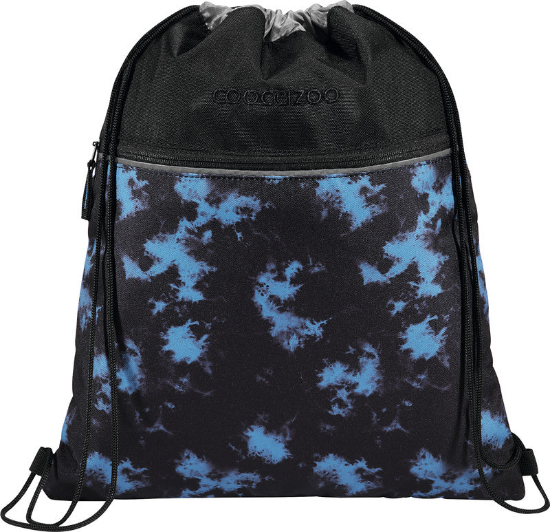 Coocazoo Sportbeutel – 10 l, Motiv Midnight Dust, wasserabweisend, 34 × 43 cm