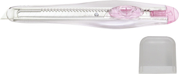 NT Cutter Werkzeugset iA-200 – 100 × 150 mm, Klingenbreite 9 mm, Länge 190 mm, inkl. 1 Klinge, Pink