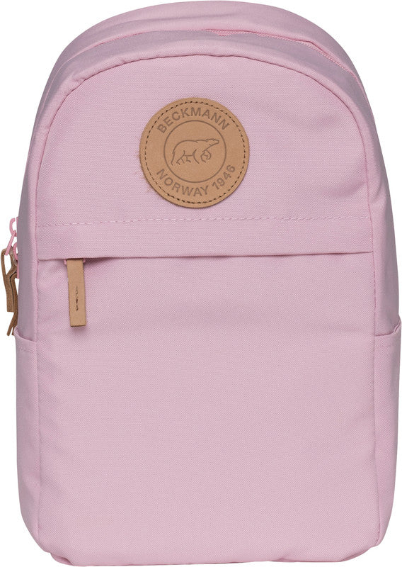 Beckmann Urban Mini Kindergartenrucksack – Hellrosa – 21,0 × 35,0 × 16,0 cm – Recycelter Bestandteil