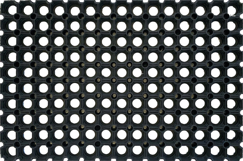 Velcoc Schmutzfangmatte – Teppich, Kautschuk, schwarz, 1 Stk., 50 × 2,3 × 100 cm