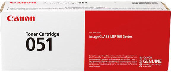 Canon Toner CRG 051 – schwarz, 1700 Seiten – für Mono-Laserdrucker/Multifunktionsgeräte
