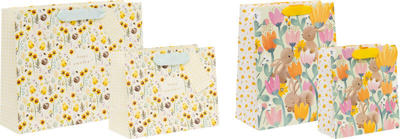 Noname GLICK Tragetasche – Spring Beginnings – Heissfolienprägung – 355 × 275 × 100 mm