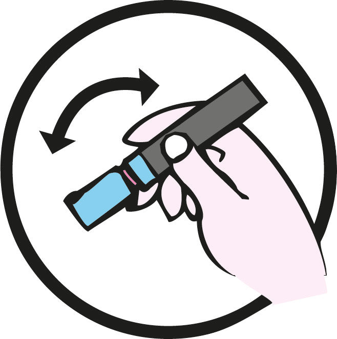 Uni-Ball Brush Marker – silber