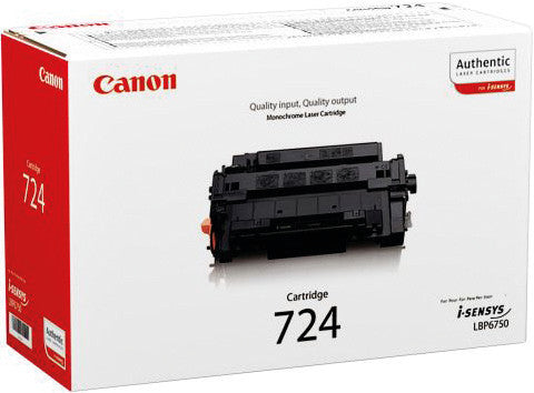 Canon Toner 724 – schwarz, 6000 Seiten