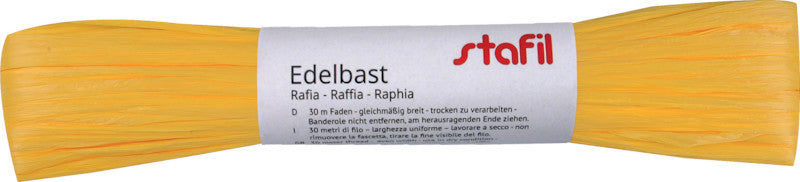 Stafil Bast matt – Gelb, 30 m, Ø 1 mm
