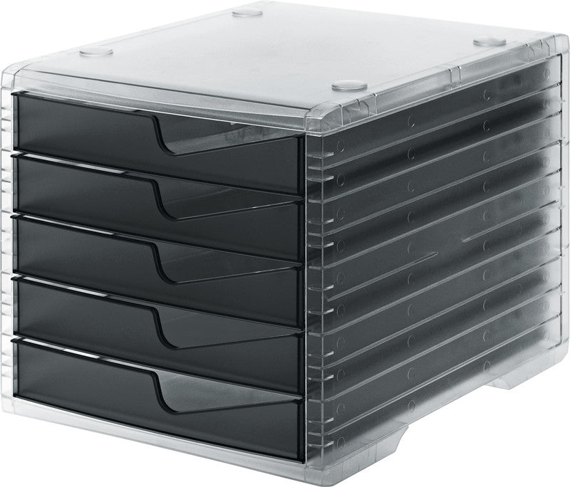 Styro Schubladenelement Swingbox light – für Format A4, C4 – 340 × 270 × 255 mm