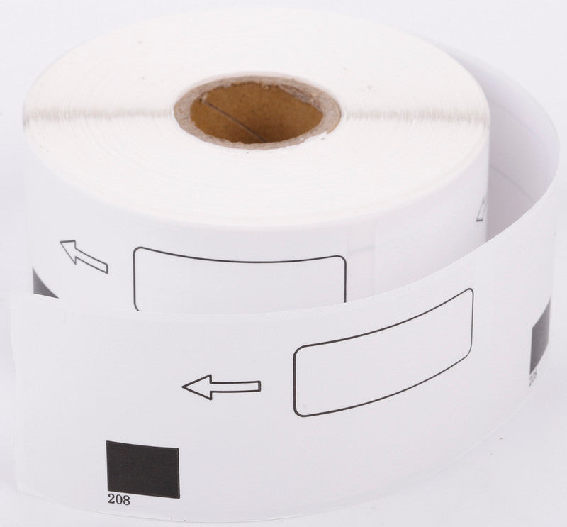 Keine marke eos Adress-Etiketten, 38 mm × 90 mm, weiss, Papier, permanent, 400 Etiketten