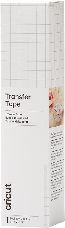 Cricut Transferklebeband – selbstklebend, transparent – 305 × 6400 mm – für Schneideplotter