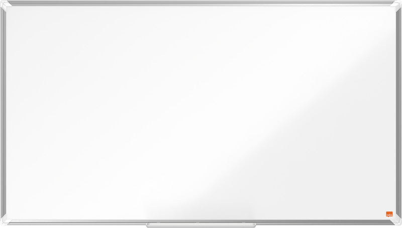 Nobo Whiteboard – 122 × 69 cm, lackierter Stahl, magnetisch, Aluminiumrahmen, Wandmontage