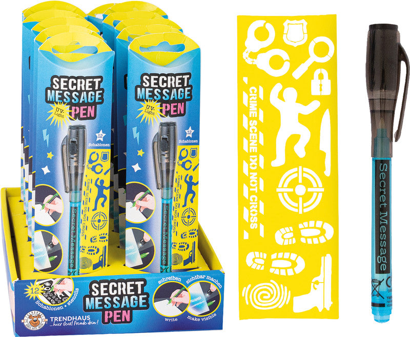 Trendhaus Secret Message Fineliner – transparent