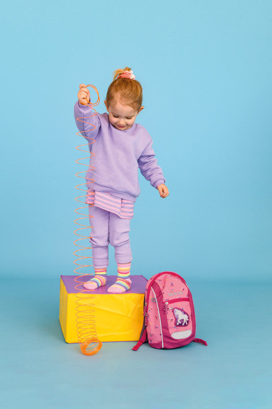 Step by Step Kindergartenrucksack MINI – 2-teilig – Little Unicorn Nuala – aus 100% recycelten PET-Flaschen