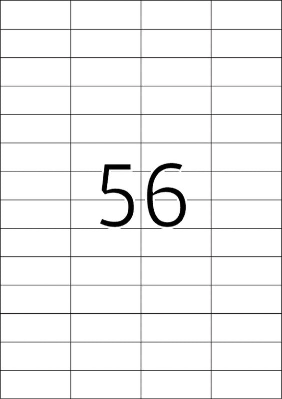 HERMA Druckeretiketten, 53 mm × 21 mm, weiss, Papier, permanent, 200 Blatt