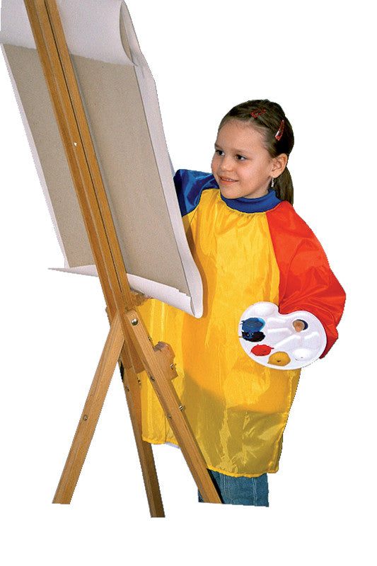 Metzger & Mendle Malschürze – Kinder 3–8 Jahre, Kunststoff, mehrfarbig, langarm