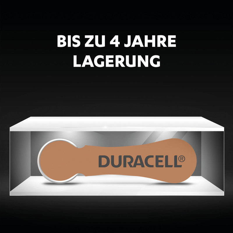 Duracell PR41 Akku 1,45 V 180 mAh 0,26 Wh Zink-Luft – für Hörgeräte