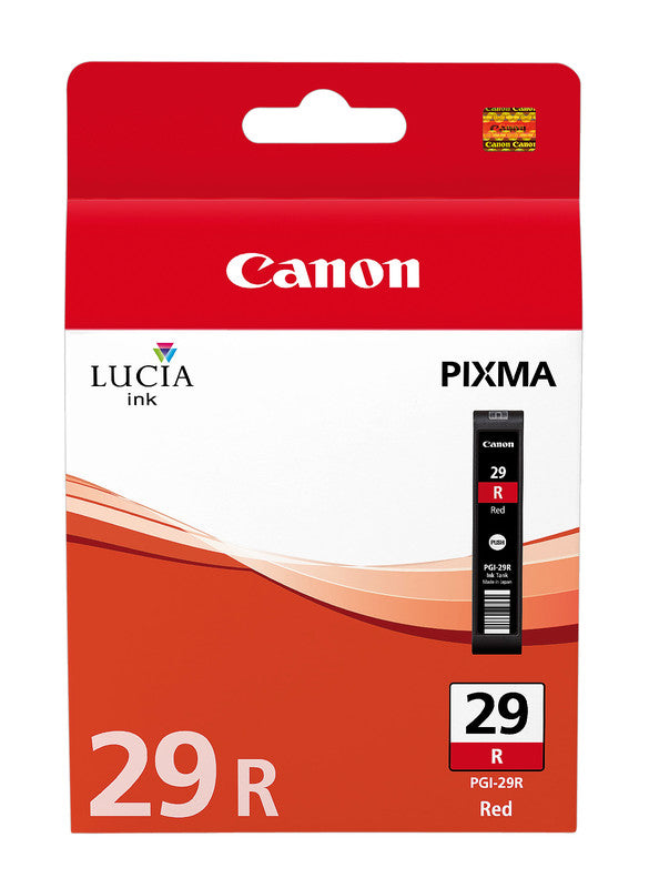 Canon PGI-29 Rot Tintenpatrone (Original) – 2'460 Seiten – für PIXMA PRO-1