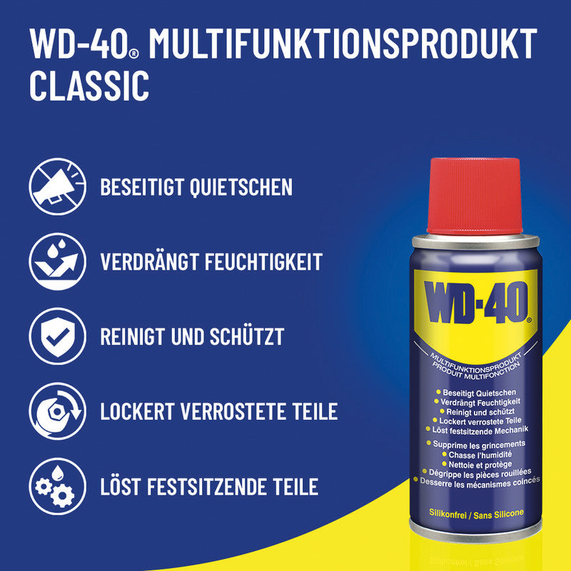 WD40 WD-40 – transparent, Klassisches Multifunktionsprodukt