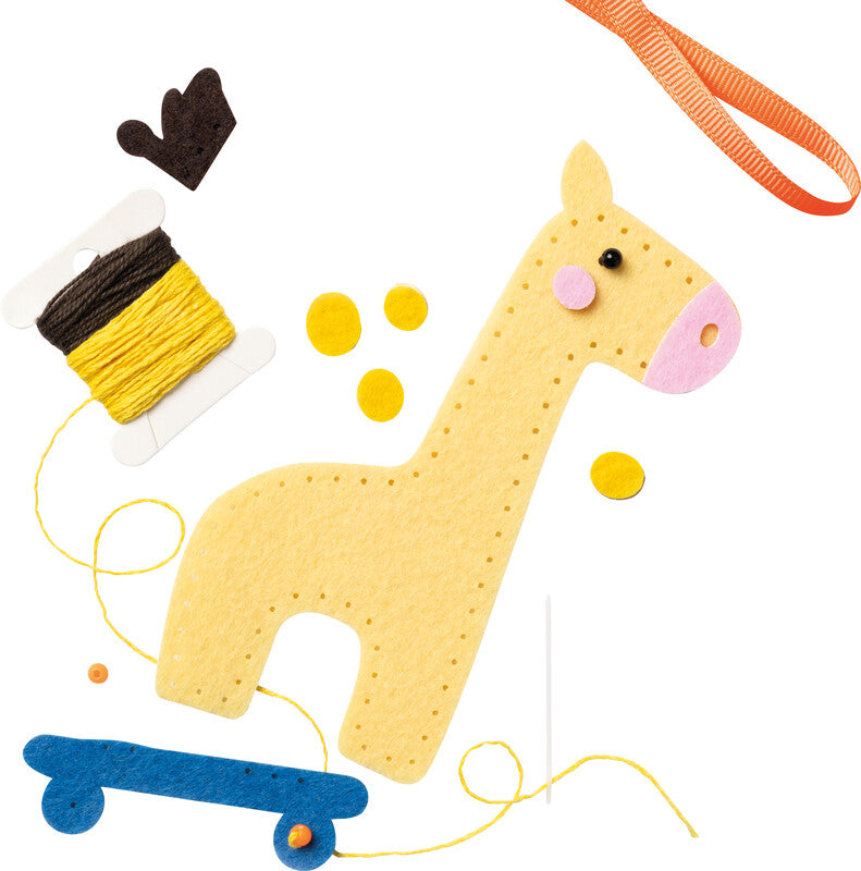 Folia Bastelset Sticken Giraffe – ab 8 Jahren – 142 × 92 × 19 mm