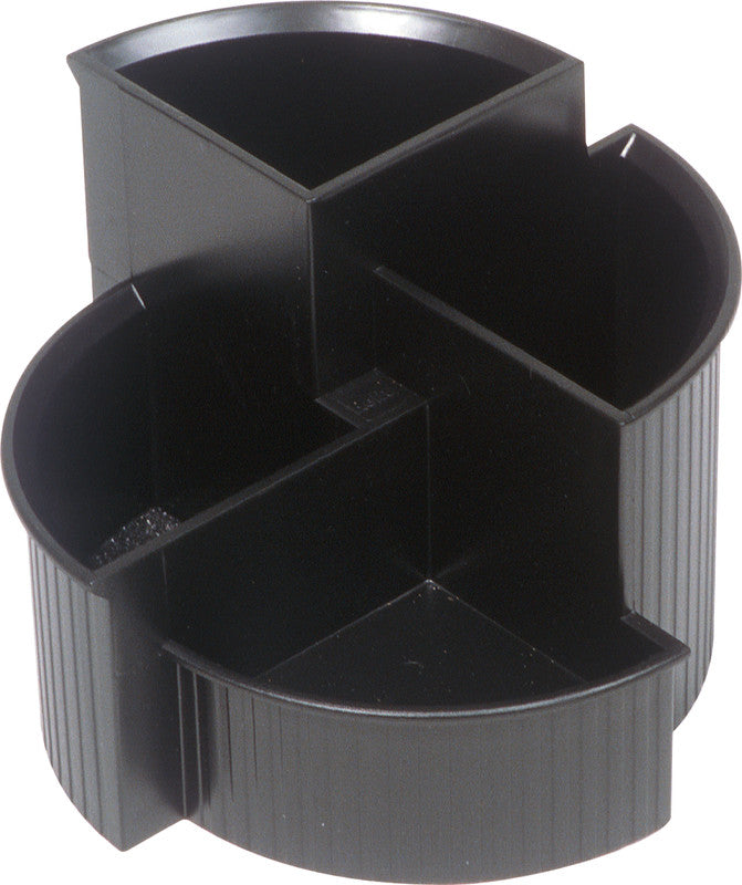 Helit Multiköcher – Kunststoff, Schwarz, 140 × 100 mm